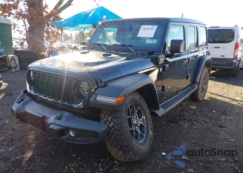2025 Jeep Wrangler 4Xe Willys 4Xe from USA, damaged, VIN 1C4RJXN66SW611550